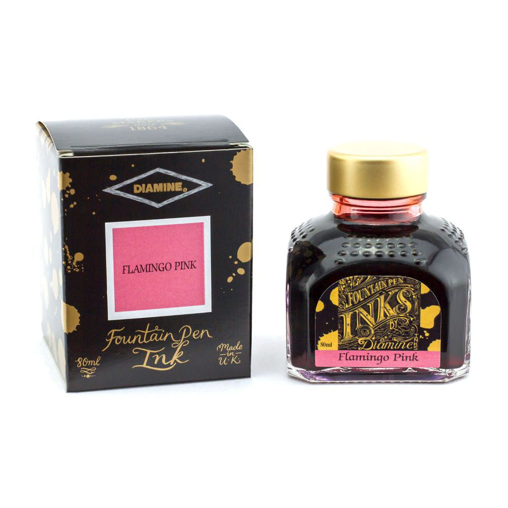 Encre pour Stylos-Plume Flamingo Pink 80ml Diamine