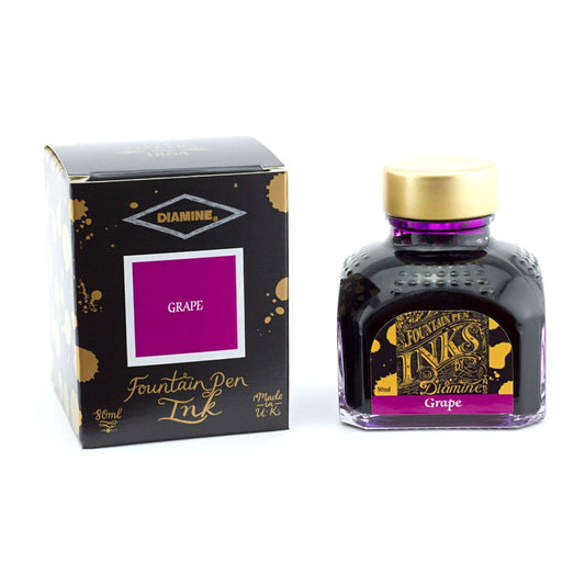 Encre pour Stylos-Plume Grape 80ml Diamine
