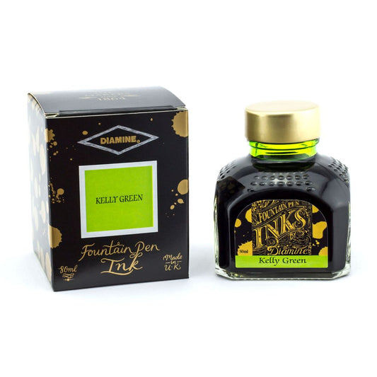 Encre pour Stylos-Plume Kelly Green 80ml Diamine
