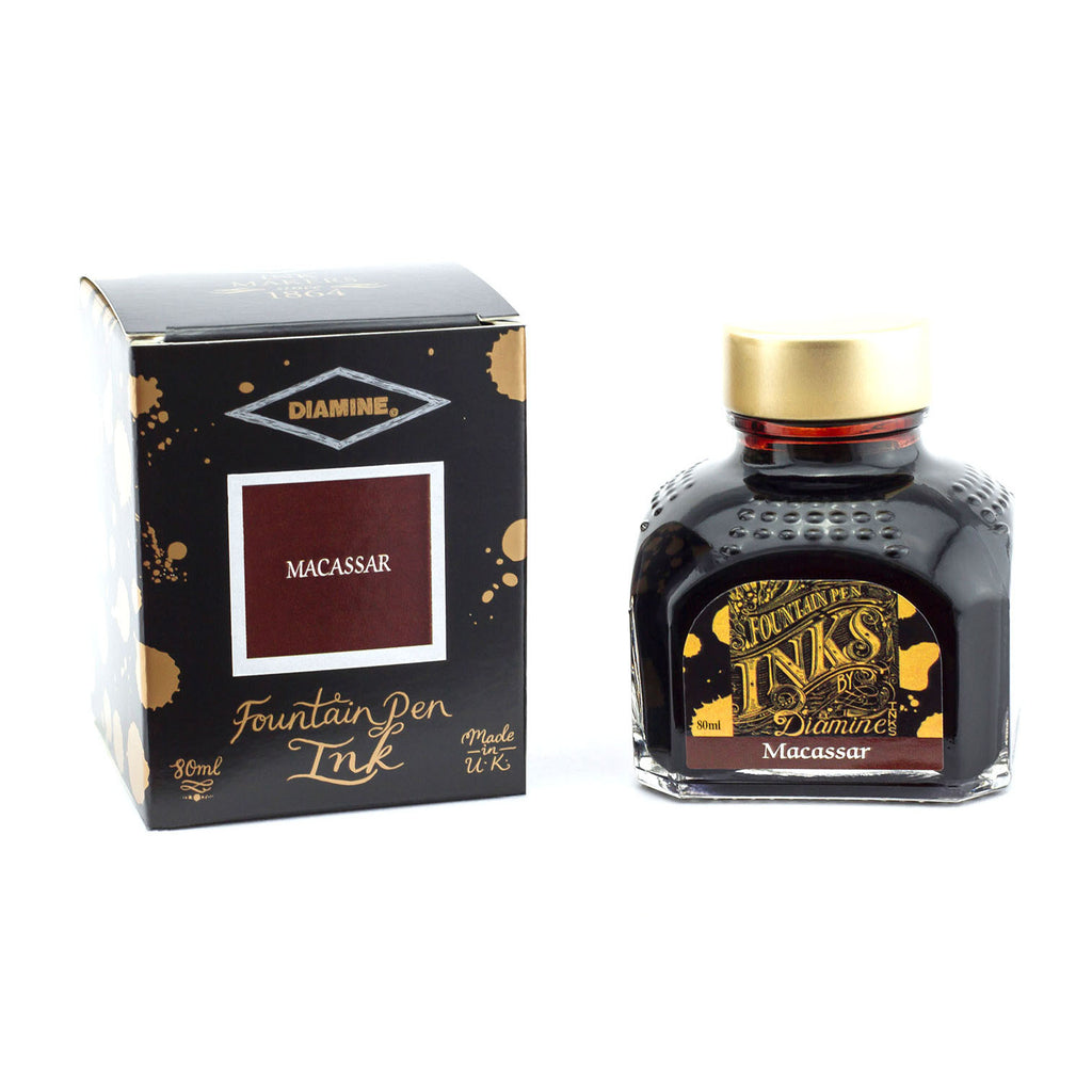 Encre pour Stylos-Plume Macassar 80ml Diamine