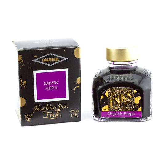Encre pour Stylos-Plume Majestic Purple 80ml Diamine