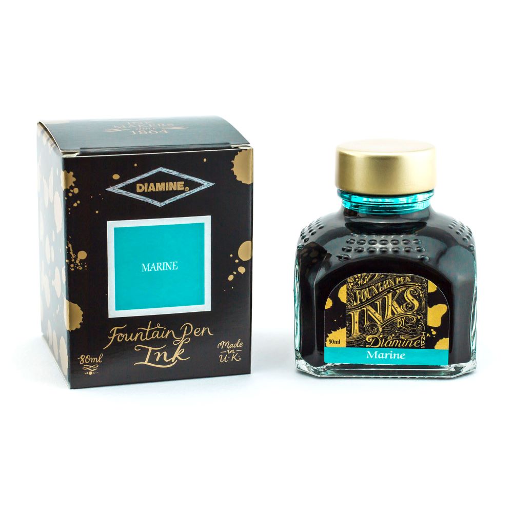 Encre pour Stylos-Plume Marine 80ml Diamine