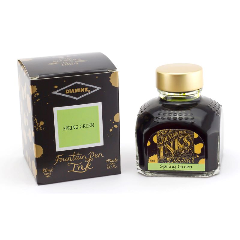 Encre pour Stylos-Plume Spring Green 80ml Diamine