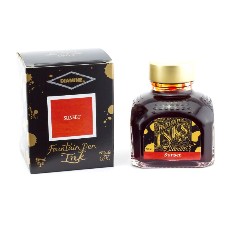 Encre pour Stylos-Plume Sunset 80ml Diamine