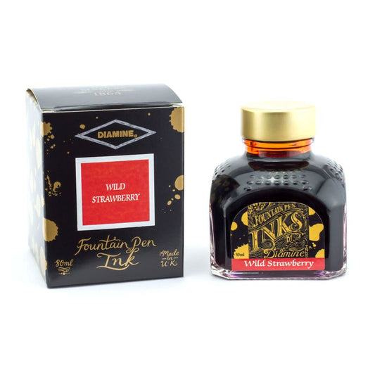 Encre pour Stylos-Plume Wild Strawberry 80ml Diamine