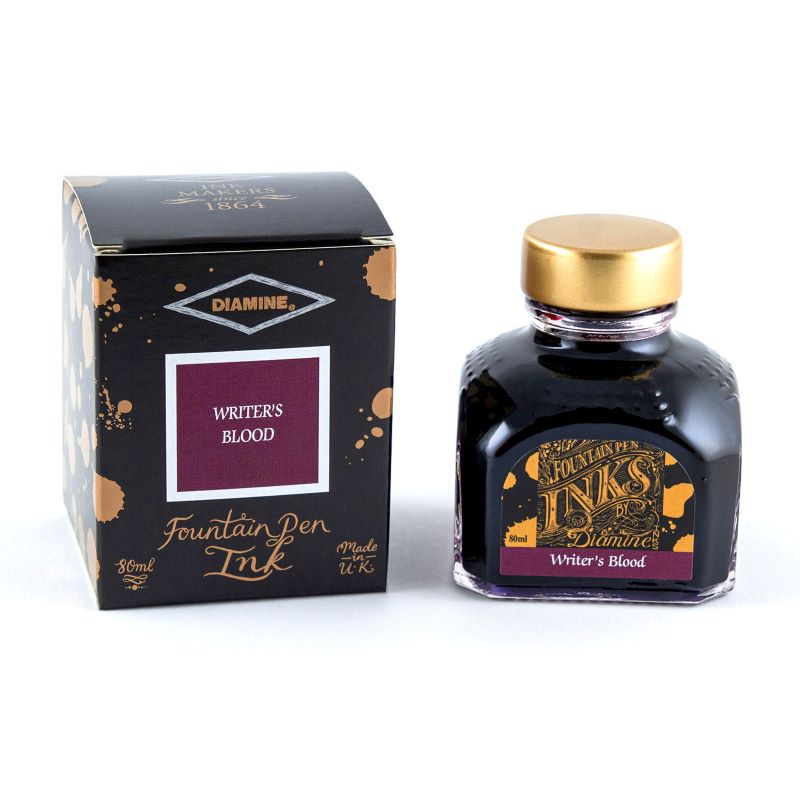 Encre pour Stylos-Plume Writer's Blood 80ml Diamine