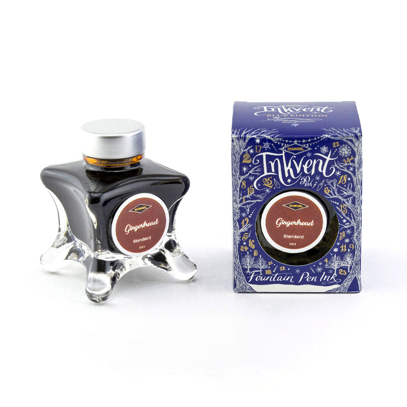 Encre Standard Gingerbread Inkvent Blue Edition 50ml Diamine