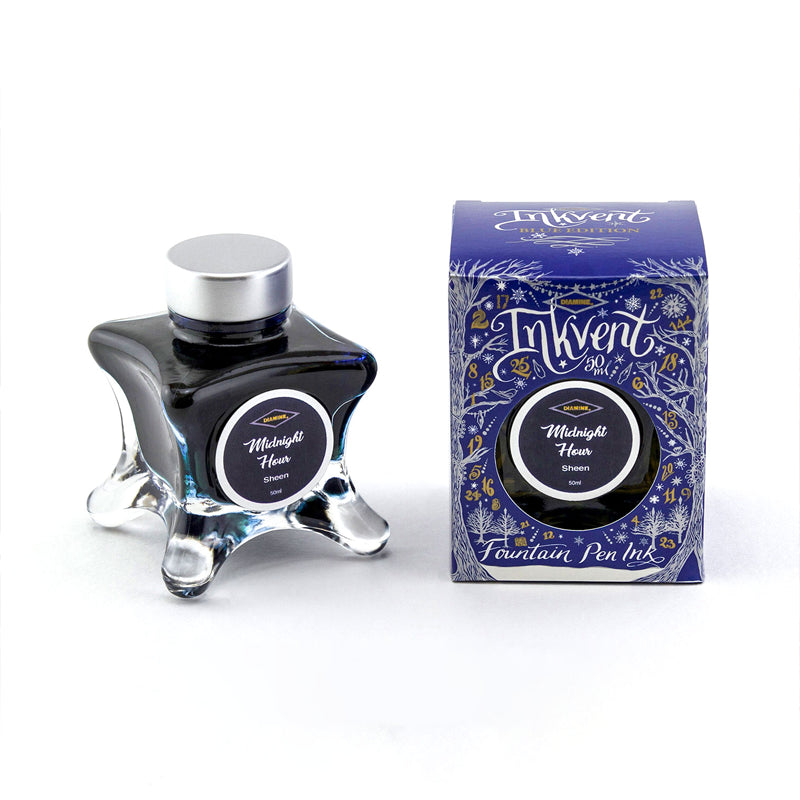 Encre Sheen Midnight Hour Inkvent Blue Edition 50ml Diamine