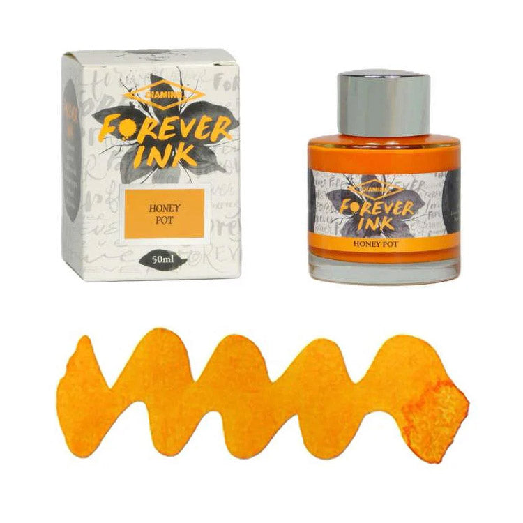 Encre pour Stylos-Plume Forever Ink Honey Pot 50ml Diamine