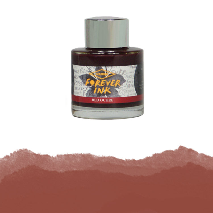 Encre pour Stylos-Plume Forever Ink Red Ochre 50ml Diamine