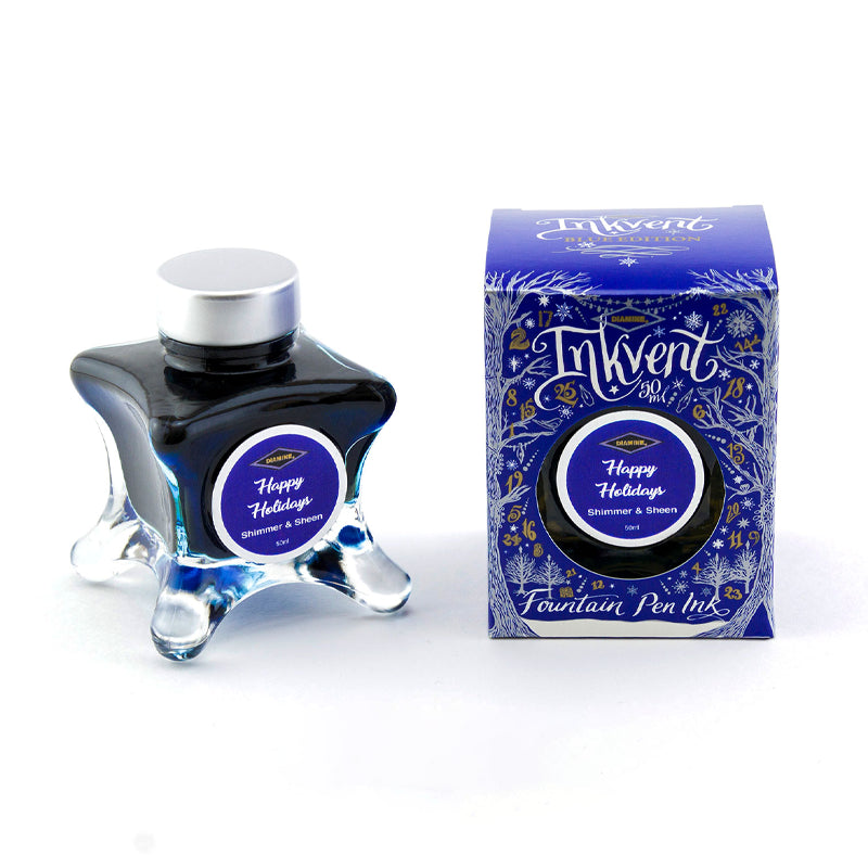 Encre Shimmer & Sheen Inkvent Happy Holidays 50ml Diamine
