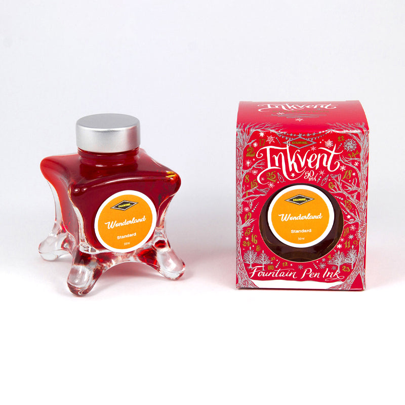 Encre Standard Wonderland Inkvent Red Edition 50ml Diamine