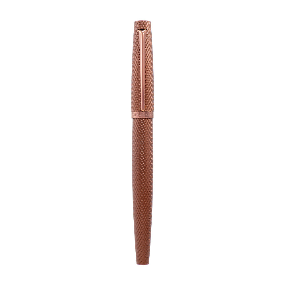Stylo-Plume Viper Marron Guilloché F/M Diplomat
