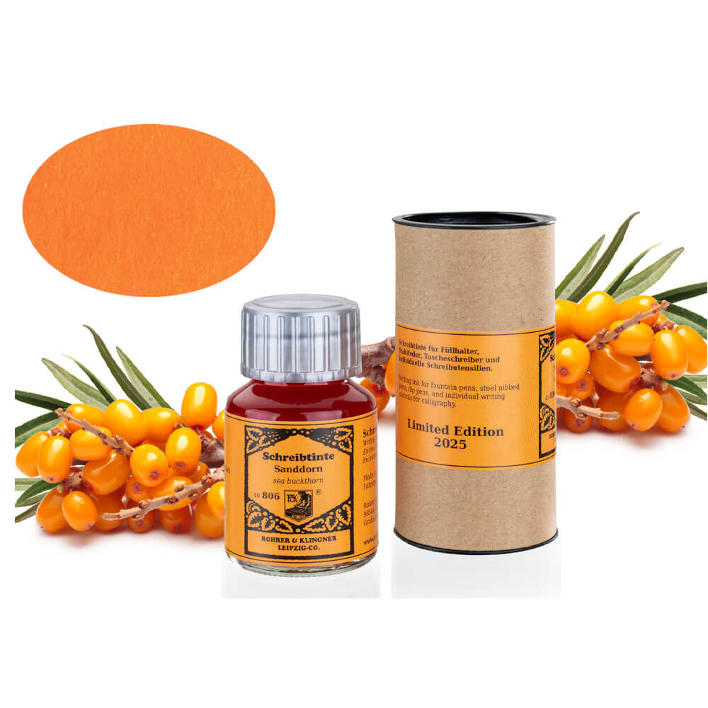 Encre Argousier 50ml Édition Limitée 2025 Rohrer & Klingner