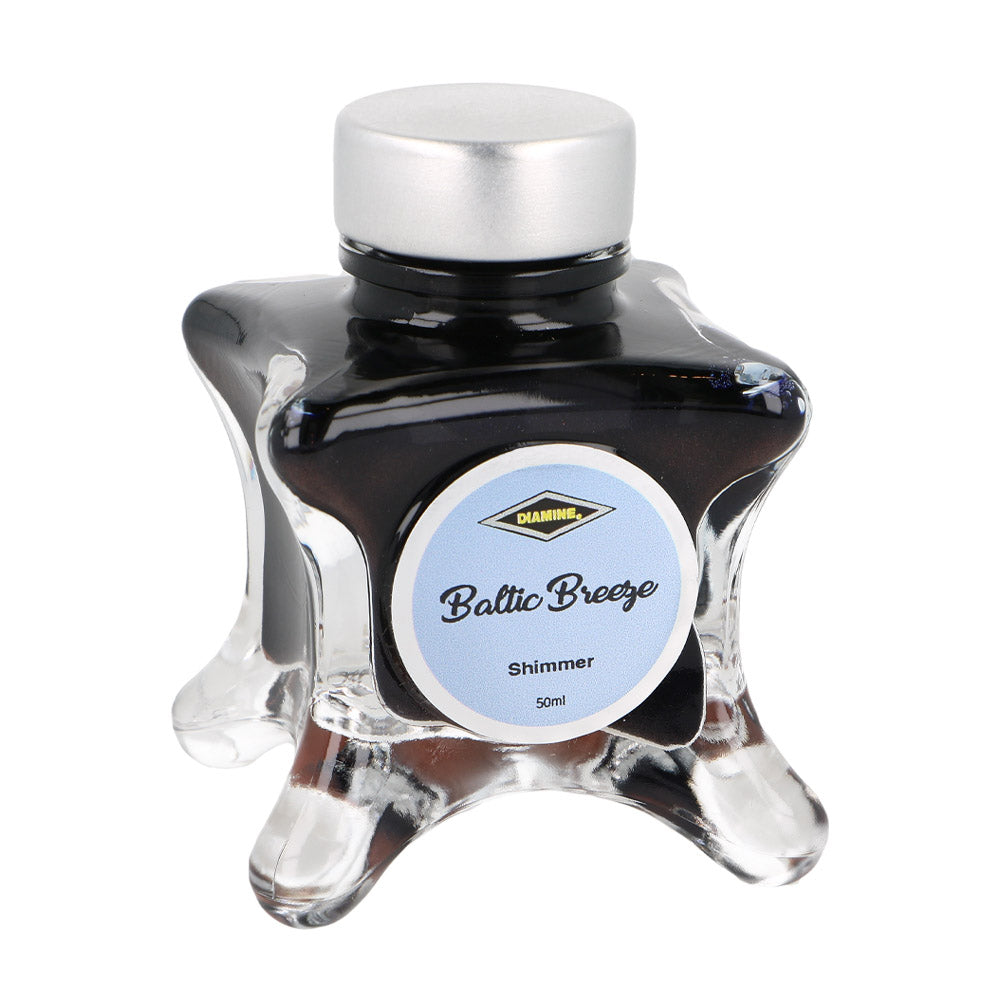 Encre Shimmer Baltic Breeze Inkvent Black Edition 50ml Diamine