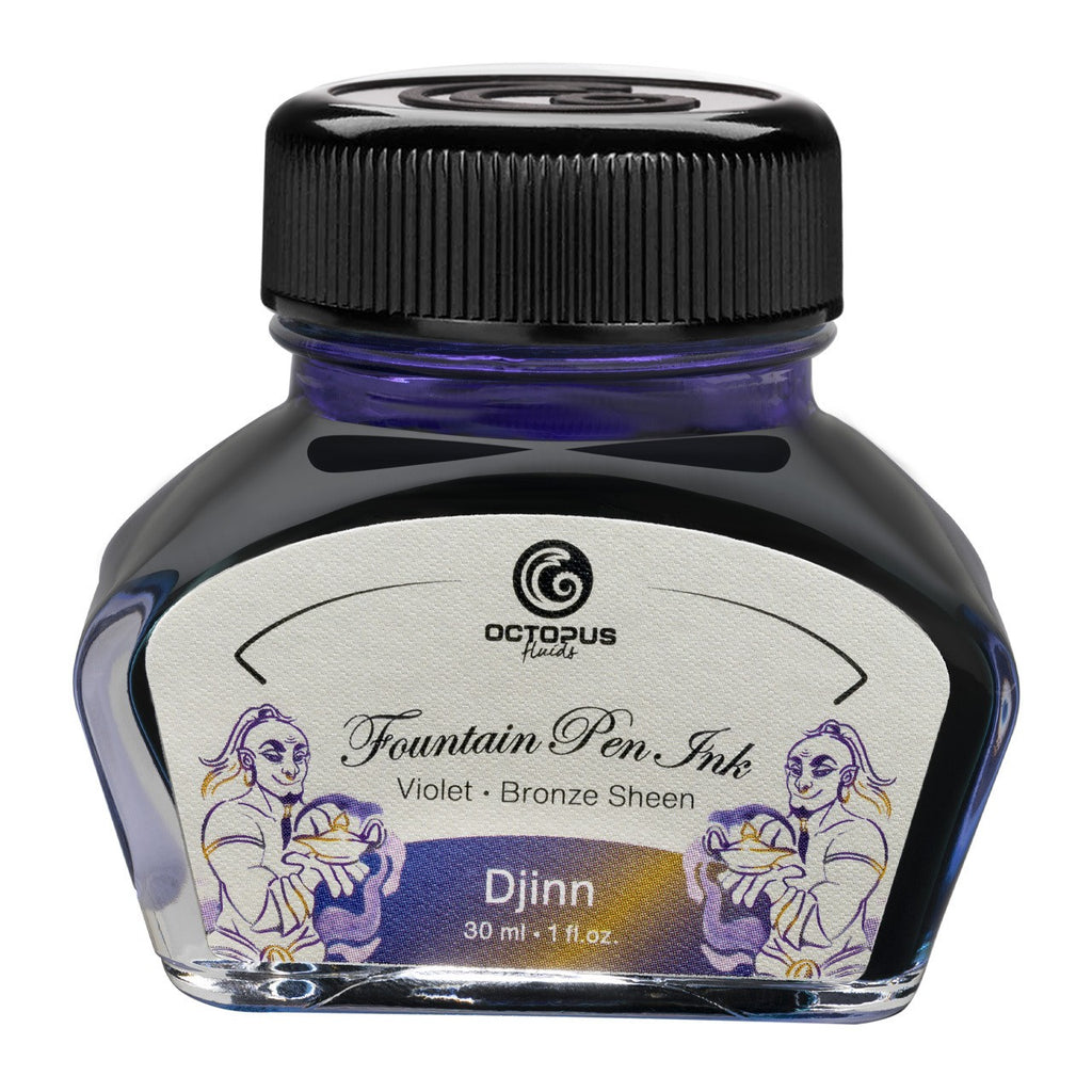 Encre Brillante pour Stylo Plume Djinn 30ml Octopus