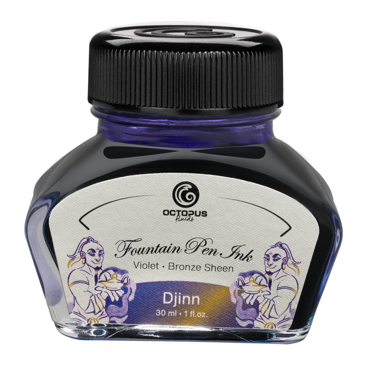 Encre Brillante pour Stylo Plume Djinn 30ml Octopus