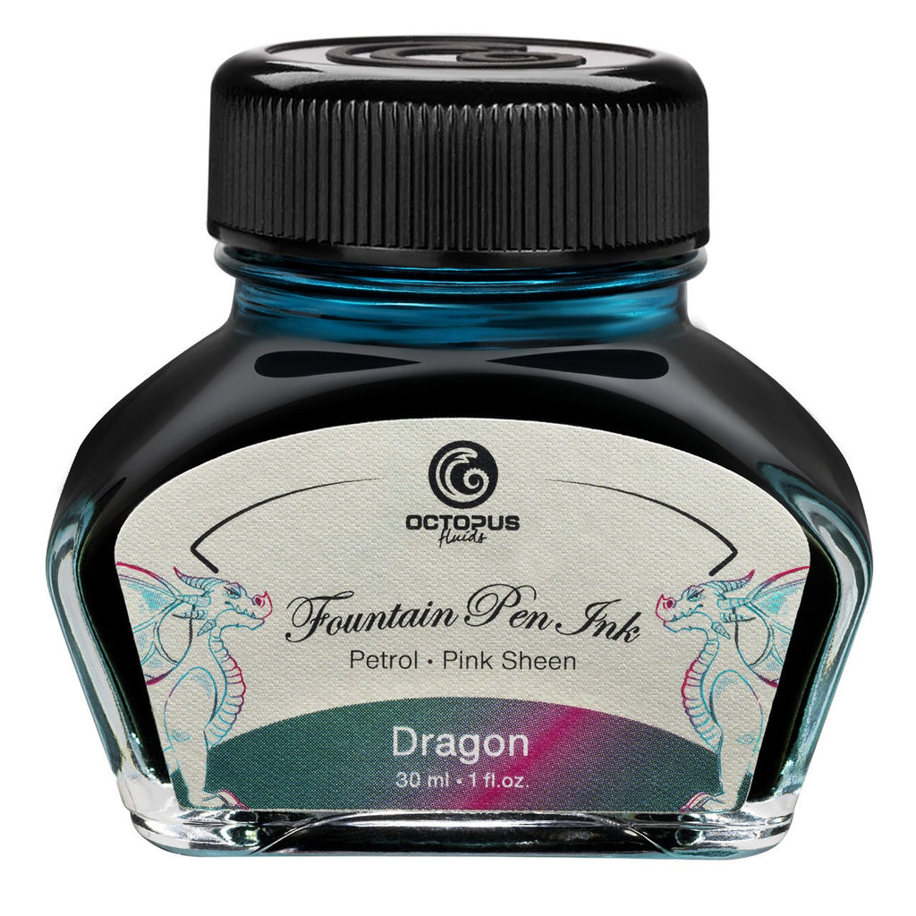 Encre Brillante pour Stylo Plume Dragon 30ml Octopus