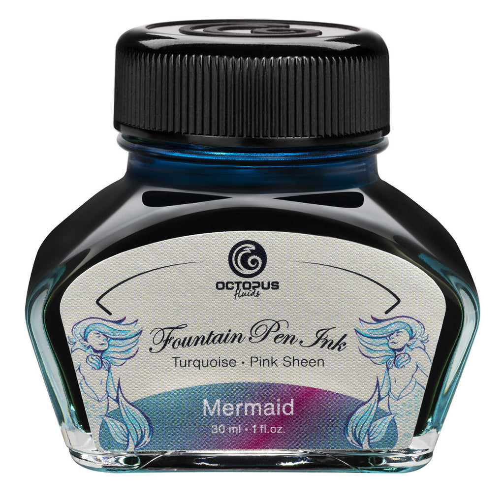 Encre Brillante pour Stylo Plume Mermaid 30ml Octopus