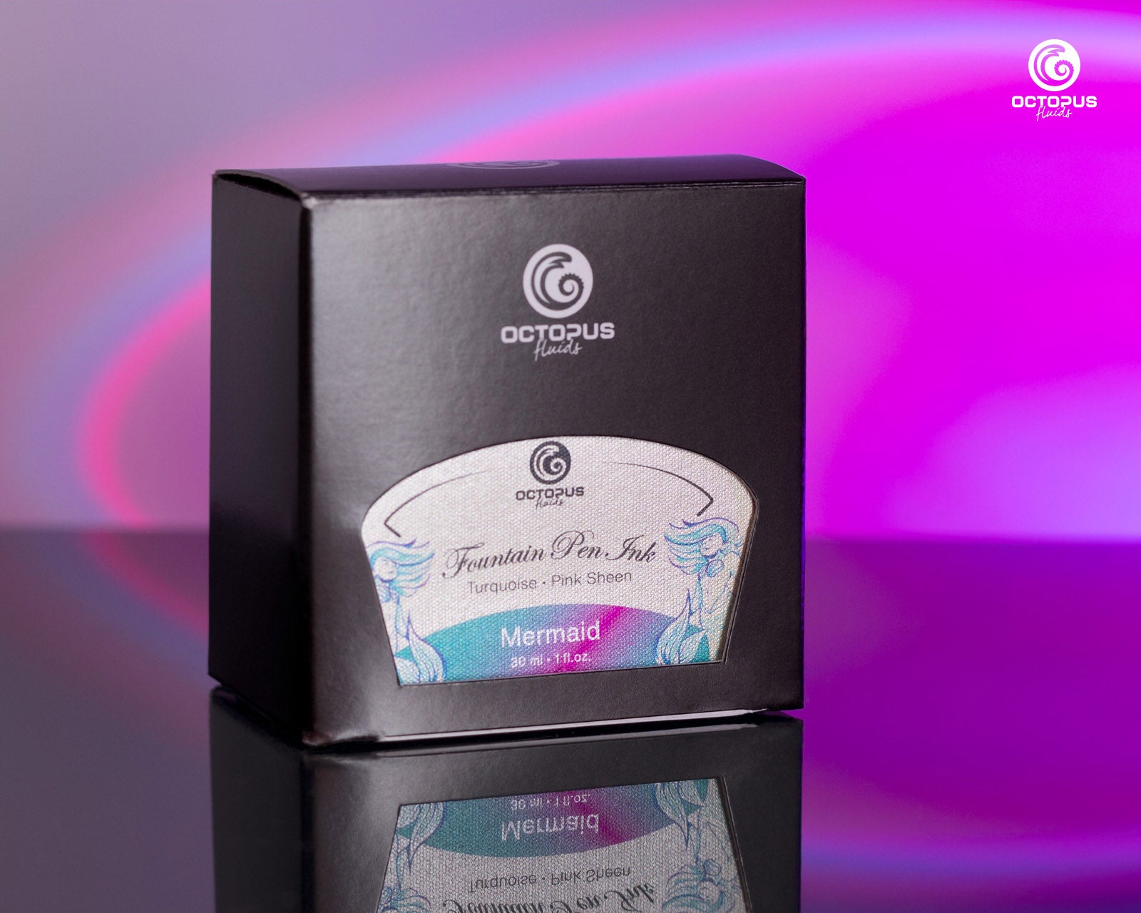 Encre Brillante pour Stylo Plume Mermaid 30ml Octopus