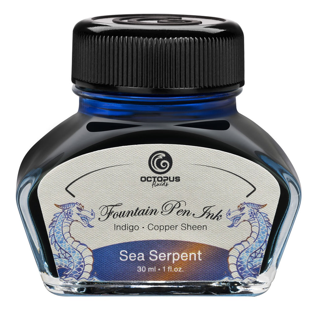 Encre Brillante pour Stylo Plume Sea Serpent 30ml Octopus