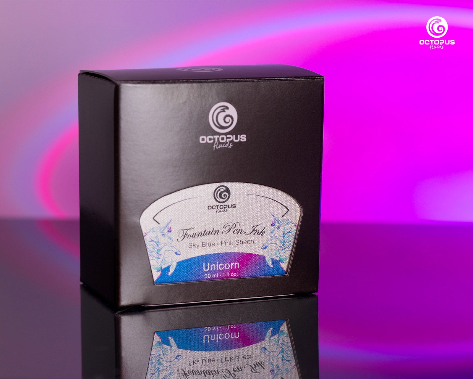Encre Brillante pour Stylo Plume Unicorn 30ml Octopus