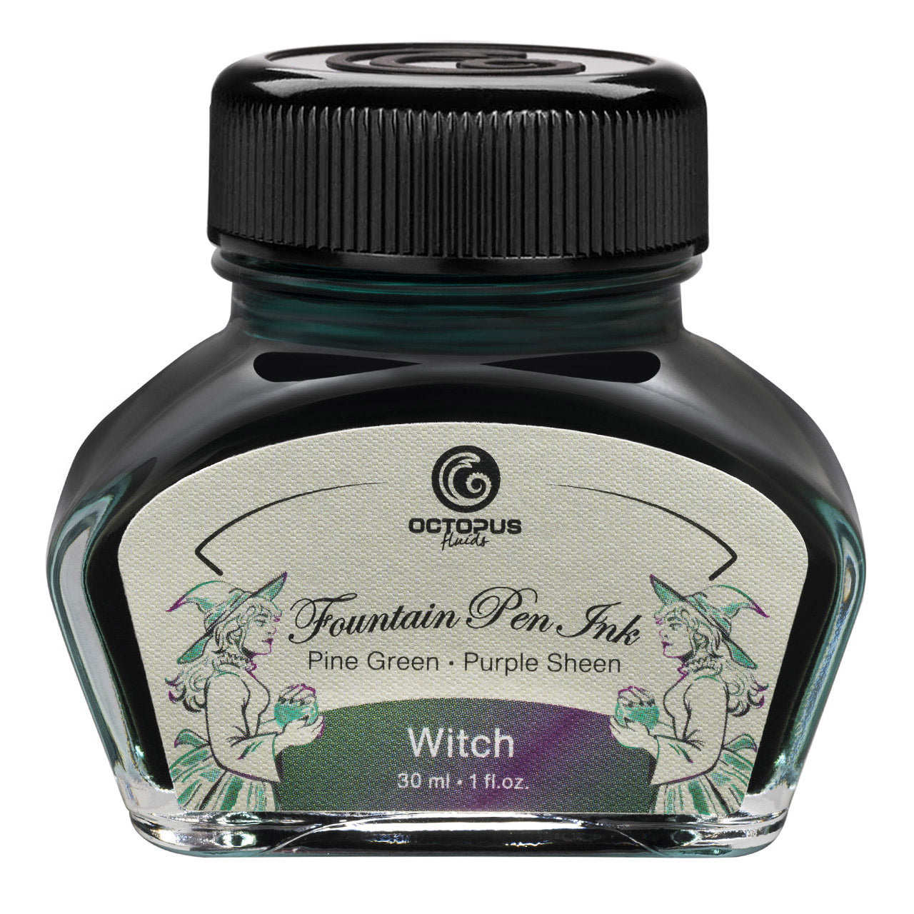 Encre Brillante pour Stylo Plume Witch 30ml Octopus