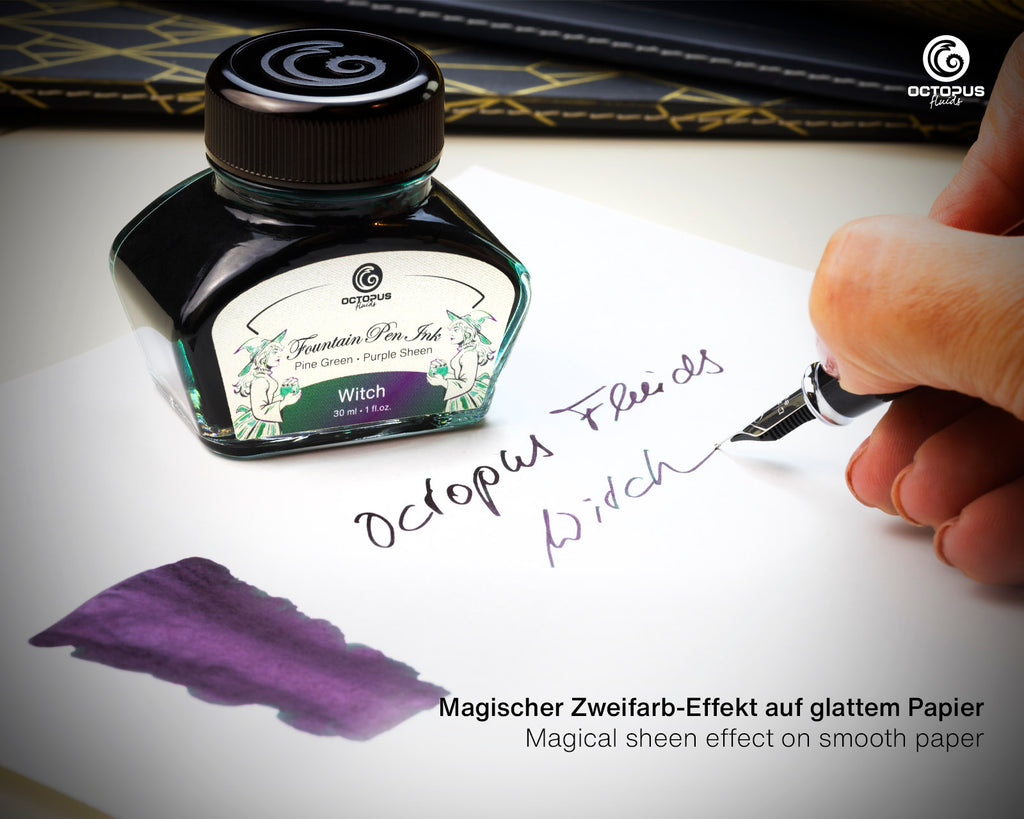 Encre Brillante pour Stylo Plume Witch 30ml Octopus