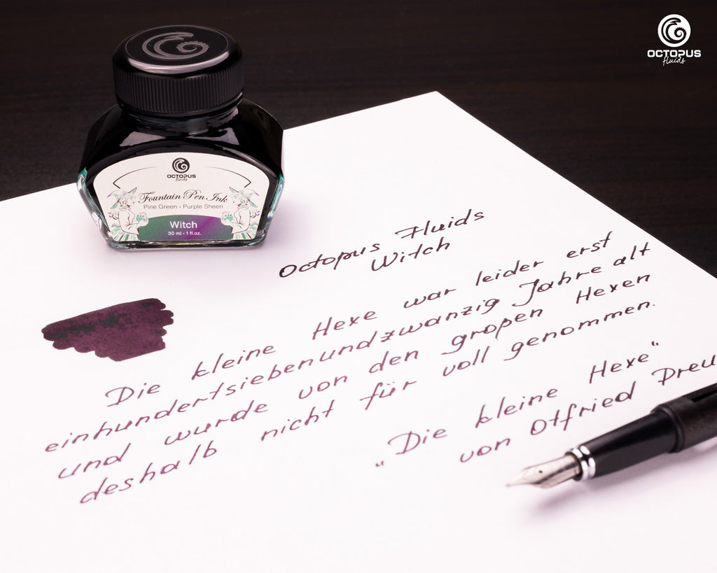Encre Brillante pour Stylo Plume Witch 30ml Octopus