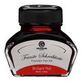 Encre Classique pour Stylo Plume Brillant Red 30ml Octopus
