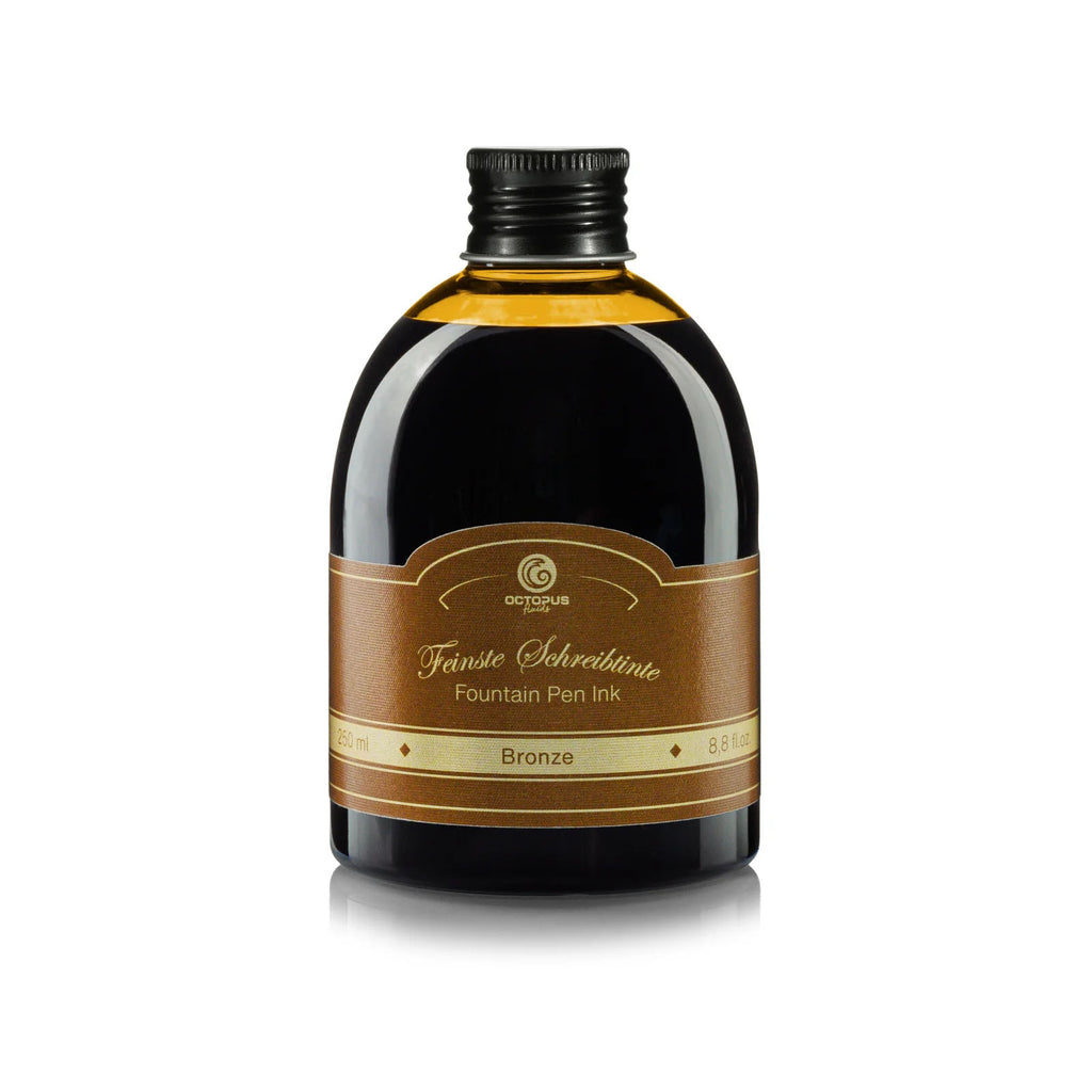 Encre Classique pour Stylo Plume Bronze 250ml Octopus