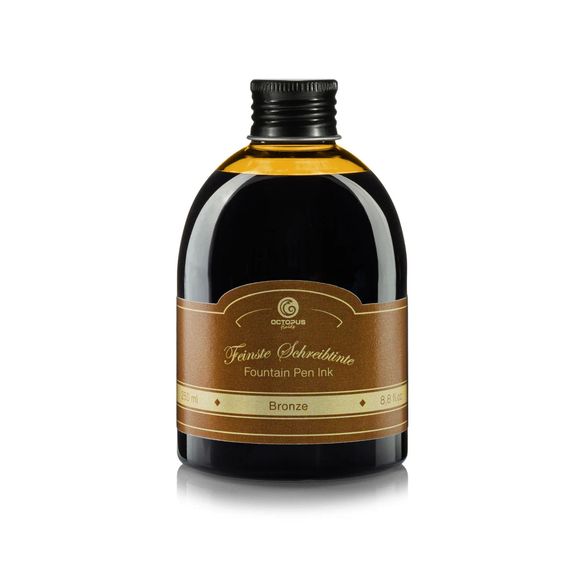 Encre Classique pour Stylo Plume Bronze 250ml Octopus