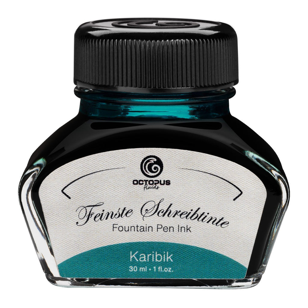 Encre Classique pour Stylo Plume Caribbean 30ml Octopus