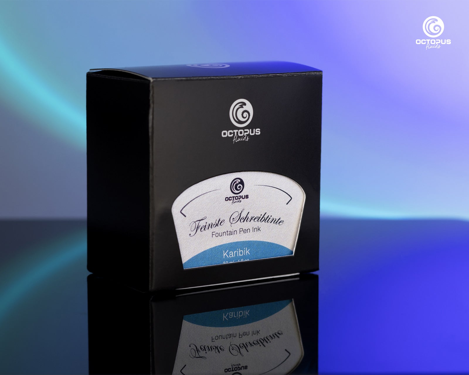 Encre Classique pour Stylo Plume Caribbean 30ml Octopus