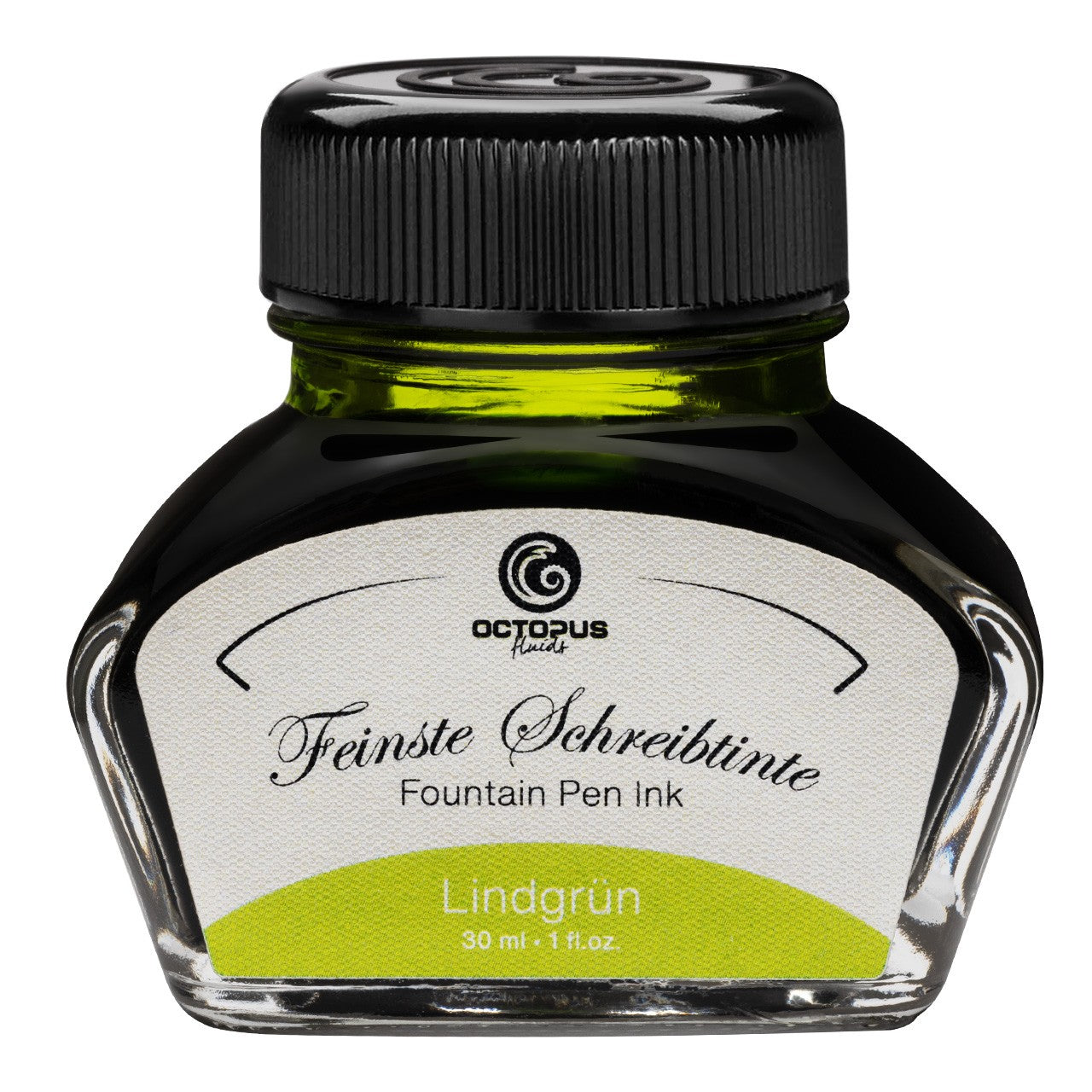 Encre Classique pour Stylo Plume Lime Green 30ml Octopus