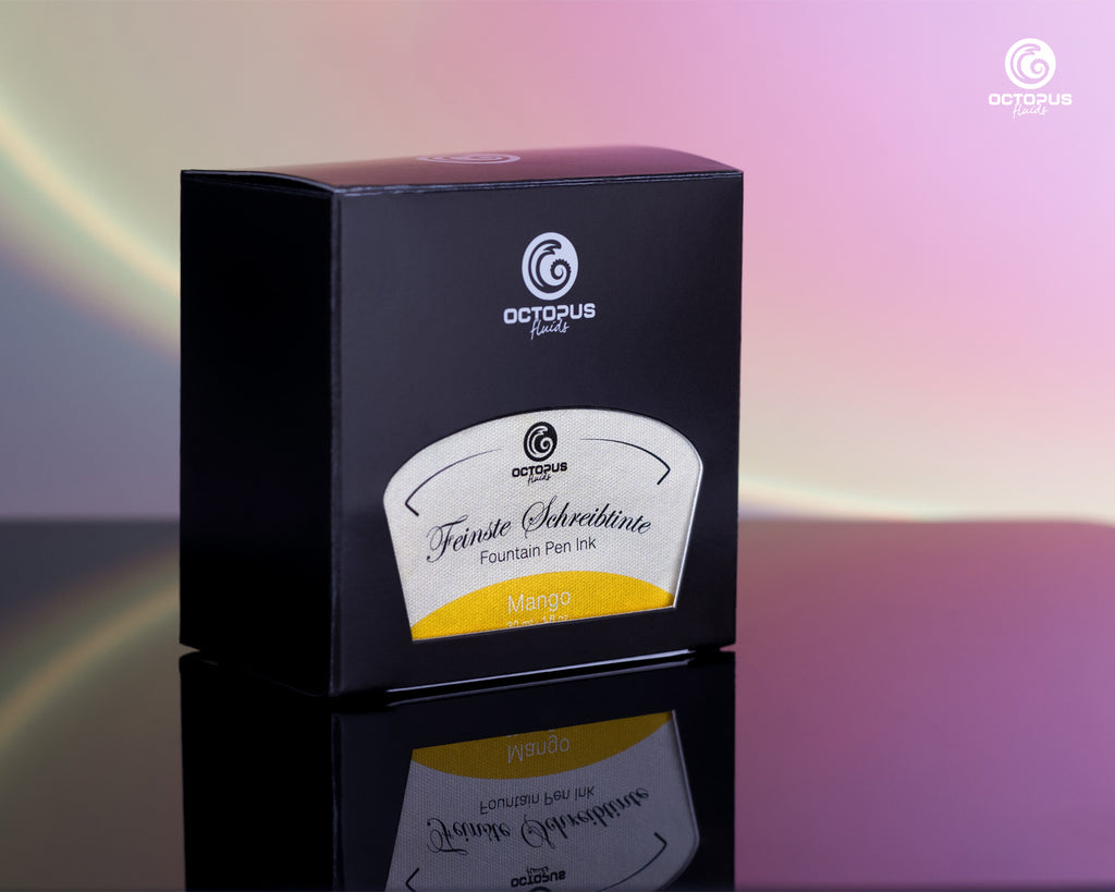Encre Classique pour Stylo Plume Mango 30ml Octopus