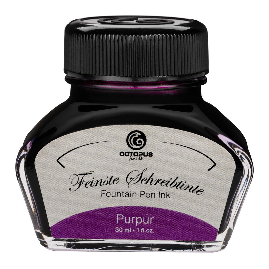 Encre Classique pour Stylo Plume Purple 30ml Octopus