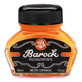 Encre Fluo pour Stylo Plume Barock Neon Orange 30ml Octopus