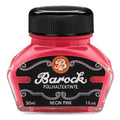 Encre Fluo pour Stylo Plume Barock Neon Rose 30ml Octopus