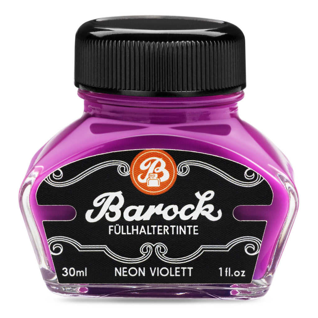 Encre Fluo pour Stylo Plume Barock Neon Violet 30ml Octopus