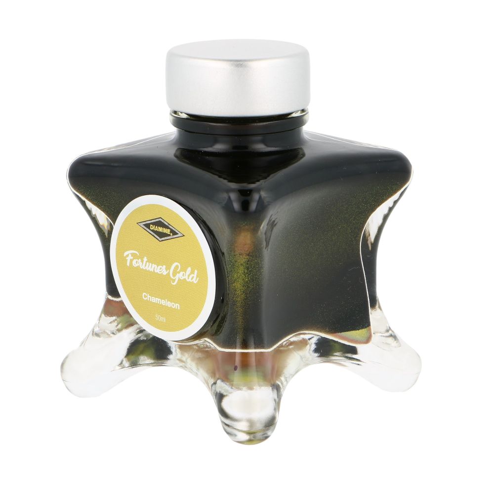 Encre Chameleon Fortunes Gold Inkvent Purple Edition 50ml Diamine