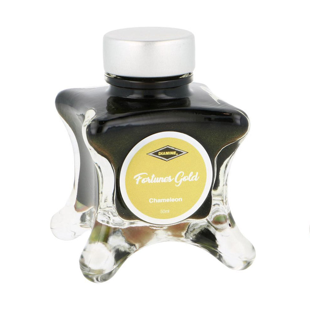 Encre Chameleon Fortunes Gold Inkvent Purple Edition 50ml Diamine