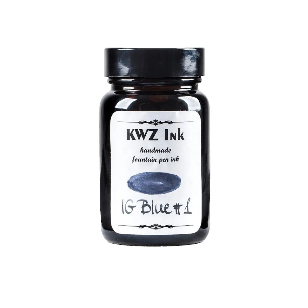 Encre Métallo-Gallique Blue #1 60ml Kwz Ink