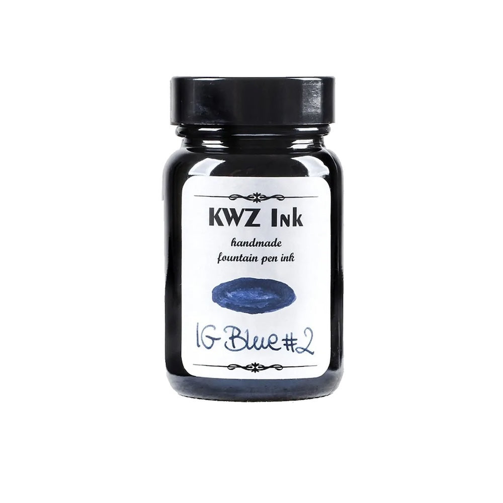 Encre Métallo-Gallique Blue #2 60ml Kwz Ink