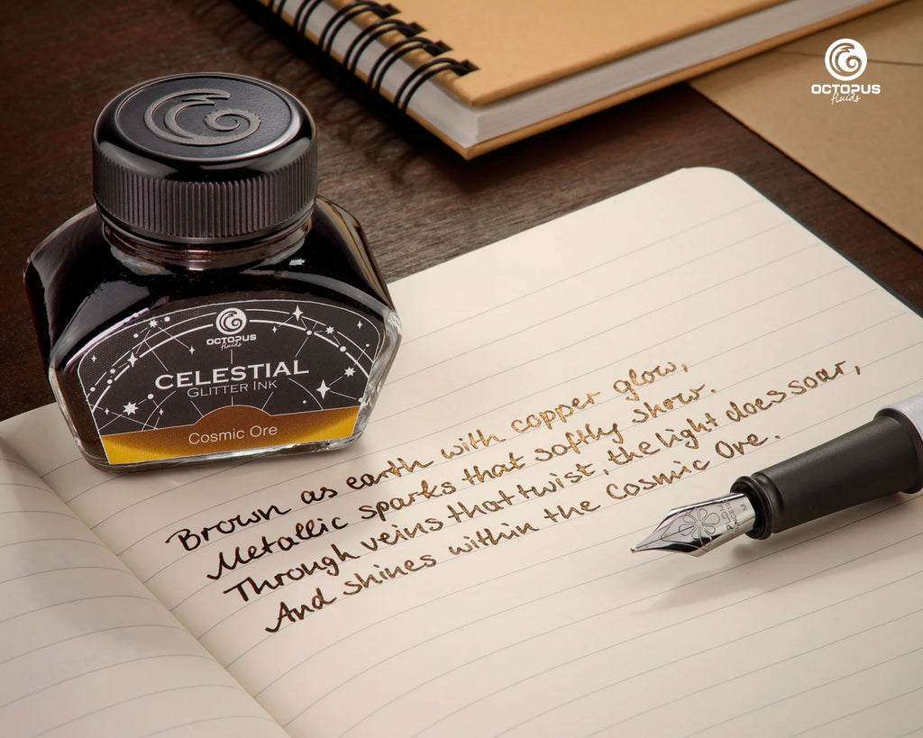 Encre Pailletée Comsic Ore 10ml Octopus