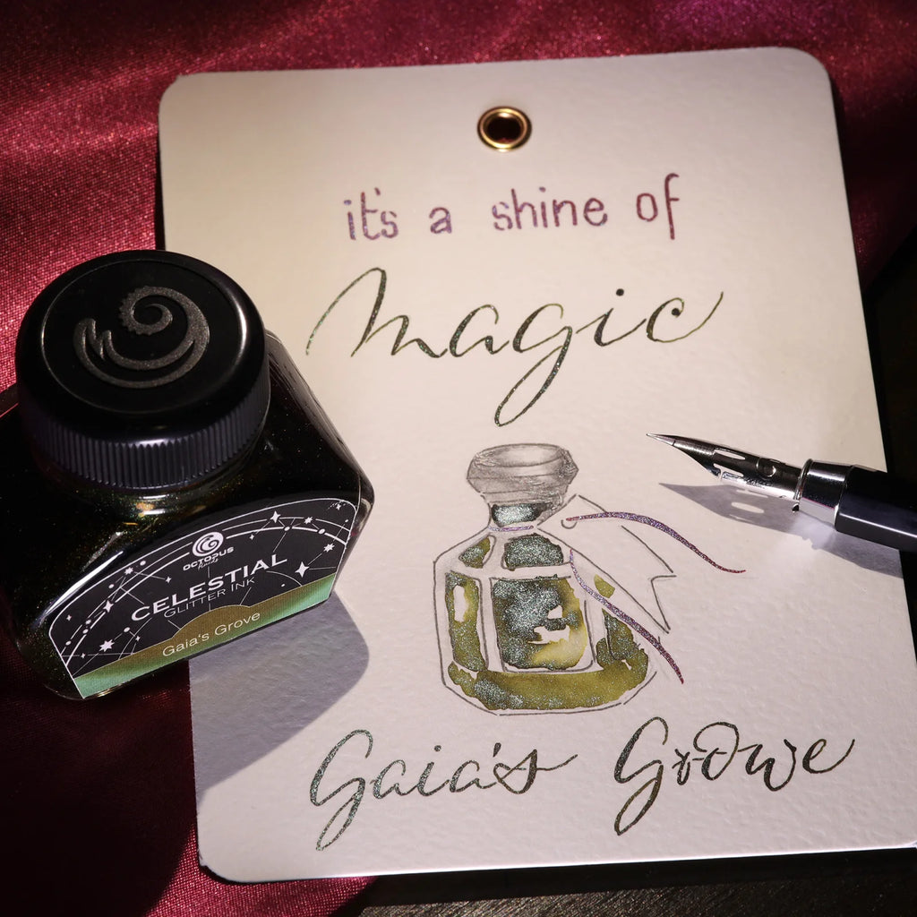 Encre Pailletée Gaia's Grove 10ml Octopus