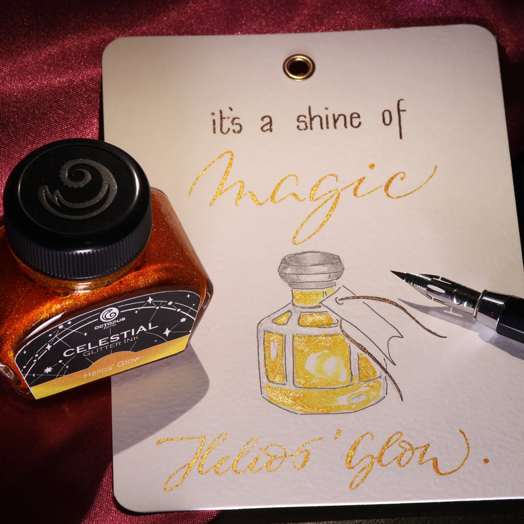 Encre Pailletée Helios Glow 10ml Octopus