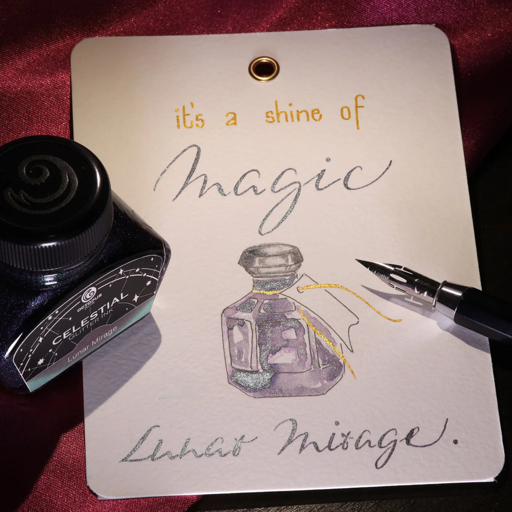 Encre Pailletée Lunar Mirage 10ml Octopus