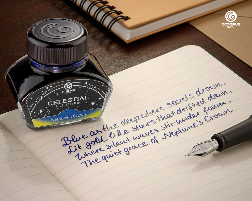 Encre Pailletée Neptune's Crown 10ml Octopus