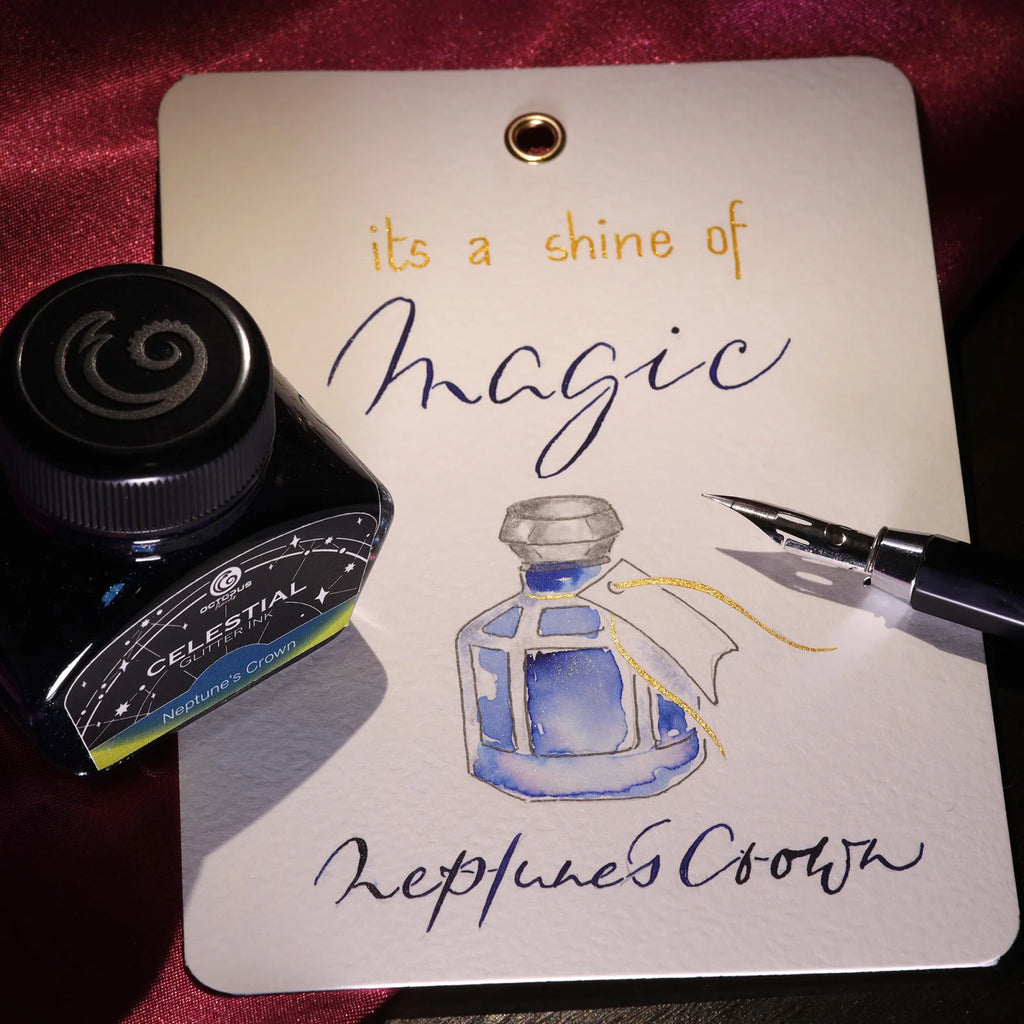 Encre Pailletée Neptune's Crown 10ml Octopus